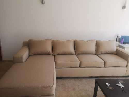 Lester Fabric L shaped couch