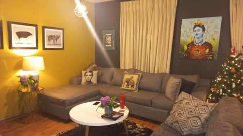 Lester Fabric L shaped couch