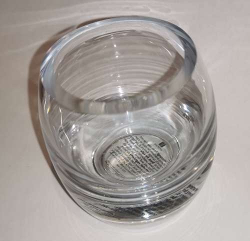 Thick Glass Candle-Holder (CLEARANCE)