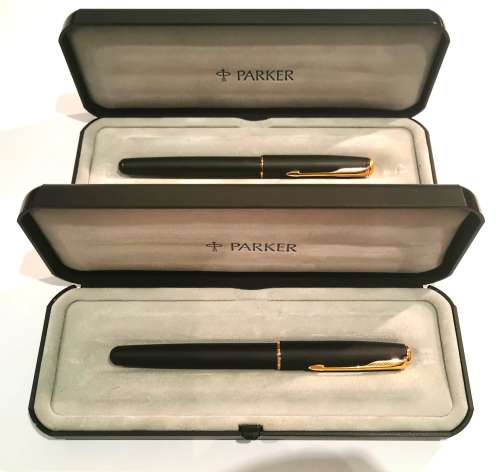 Set of 2 Parker Pens in Boxes - No Ink (CLEARANCE)