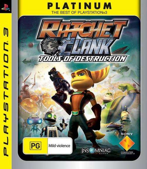 Ratchet & Clank Tools of Destruction (PS3)(New & Sealed)