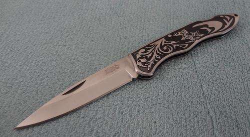 Pocket Knife with Deer Handle