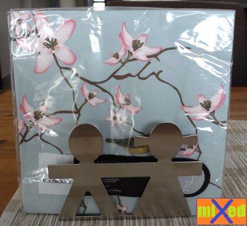 Stainless Steel Serviette or Letter Holder