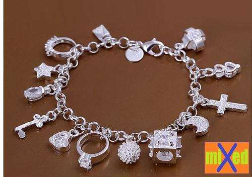Silver Charm Bracelet