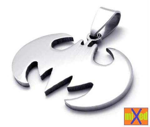 Batman Stainless Steel Pendant with Chain