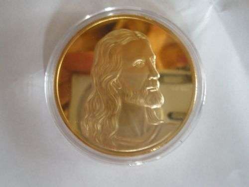 Jesus Christ The last Supper 1oz Gold Clad Coin