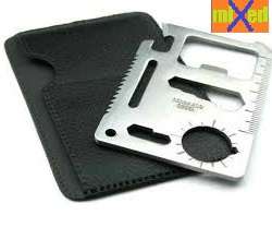 Stainless Steel Multifunction Credit Card tool