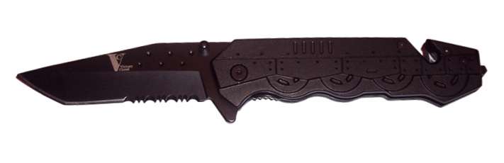 Black Fire Rescue Knife