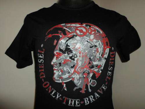 Slimfit Men's Diesel shirt (Only-the-Brave) Black - XXL