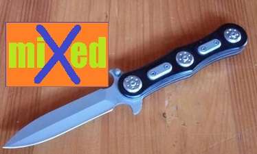 Missing Link Bikers folding Dagger