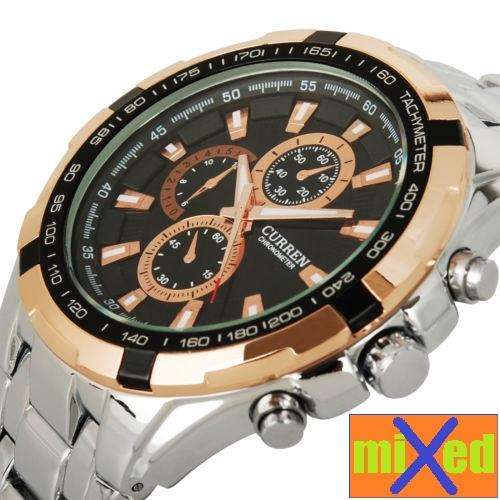 CURREN Copper Face men's watch.