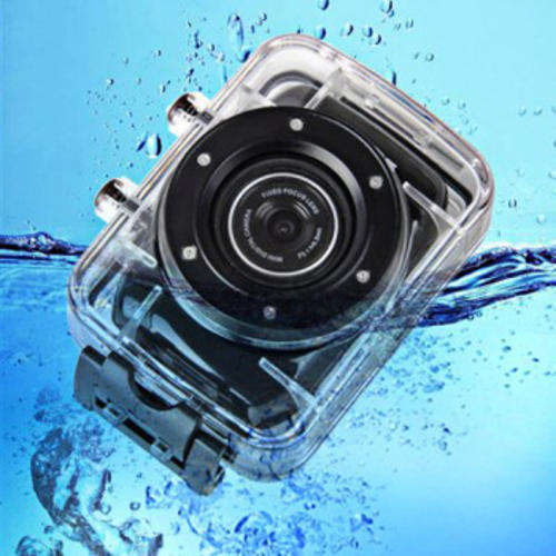 Black HD SPORTS ACTION CAMERA AND ACCESSORIES