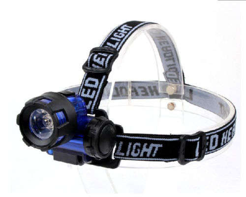 Blue Lumen 3W LED HEADLAMP - High Power Zoom - High Intensity LED Light