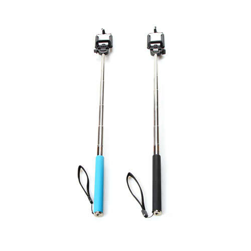 Selfie Stick with Built in Shutter Button -PINK- Monopod