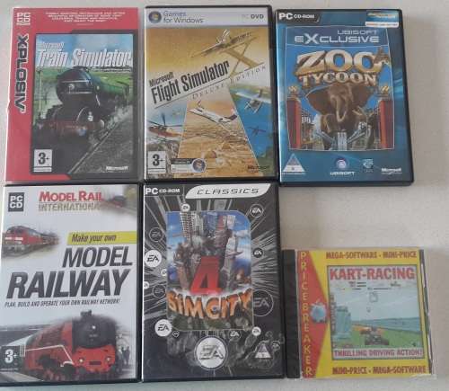 Bulk 6 x PC games