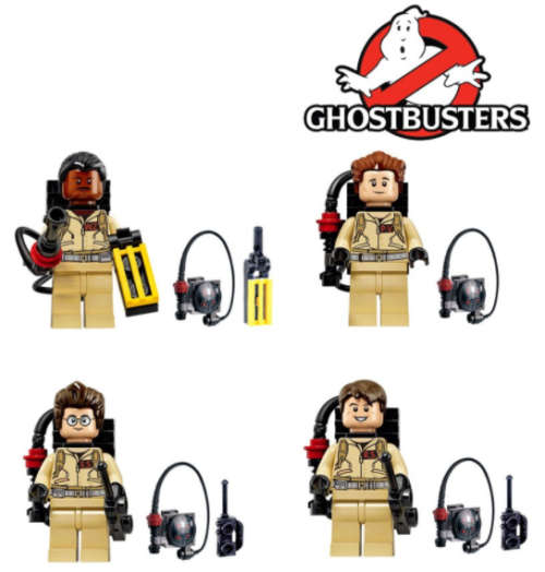 Building Blocks MiniFigure x 4 figures - GhostBusters