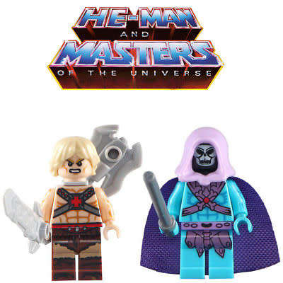 Building Blocks - Lego compatible - MiniFigure- N8 - Masters Of The Universe / He-Man + Skeletor