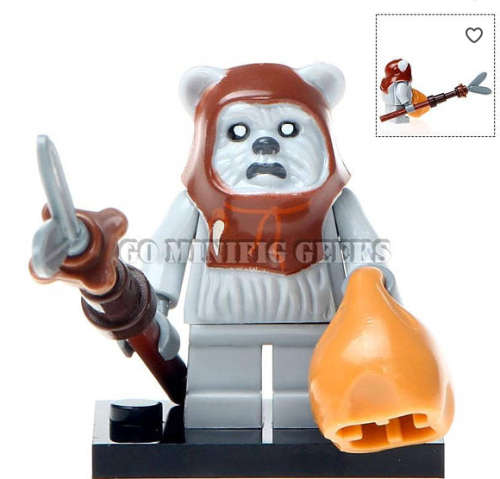 Building Blocks - Lego compatible - MiniFigure- N10 -Star Wars - Ewok Chief Chirpa