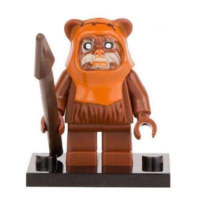 Building Blocks - Lego compatible - MiniFigure- N15 - Star Wars - Ewok Wicket