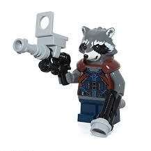 Building Blocks - Lego compatible - MiniFigure- X17 - Guardians Of The Galaxy- Rocket Racoon