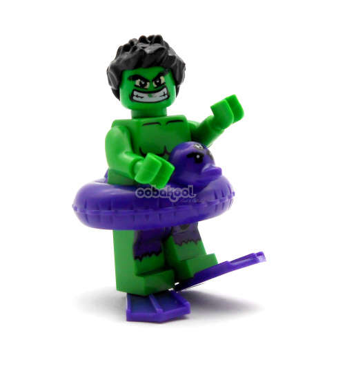 Building Blocks - Lego compatible - MiniFigure - MF047- Avengers_Superhero_Pool Party_Hulk