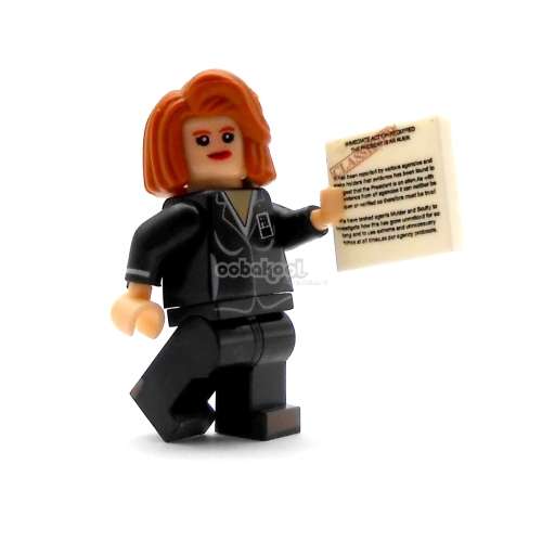 Building Blocks - Lego compatible - MiniFigure- MF275_X-Files_Agent Mulder & Agent Scully