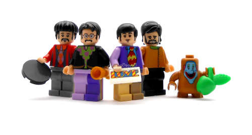 Building Blocks - Lego compatible - MiniFigure- MF342_The Beatles_Yellow Submarine