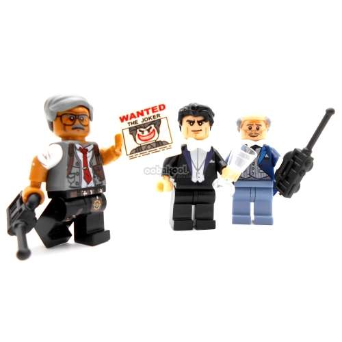 Building Blocks - Lego compatible - MiniFigure - MF351_Gotham_Commissioner Gordon_Batman_ Bruce Wayn