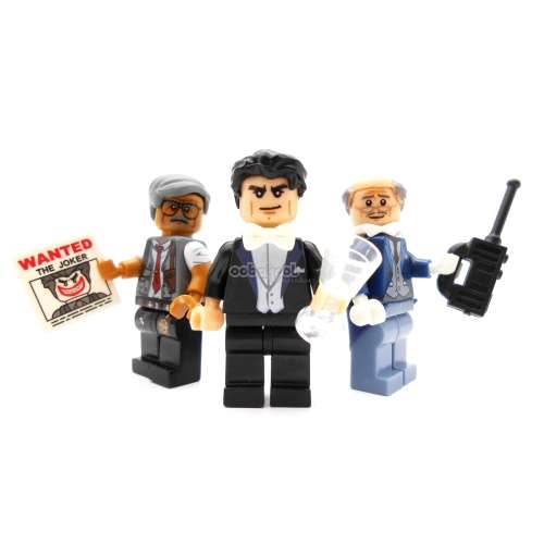 Building Blocks - Lego compatible - MiniFigure - MF351_Gotham_Commissioner Gordon_Batman_ Bruce Wayn