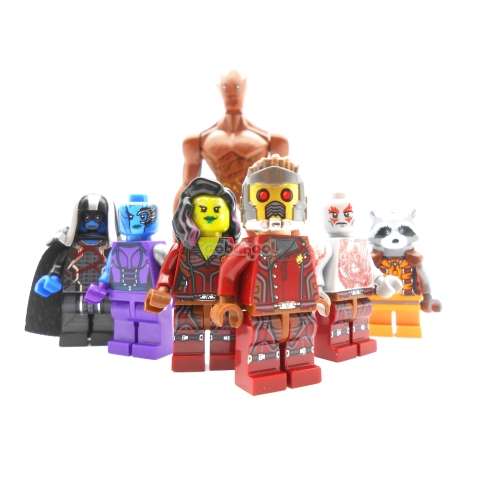 Building Blocks - Lego compatible - MiniFigure- MF417-Guardians of the Galaxy 7 pce set