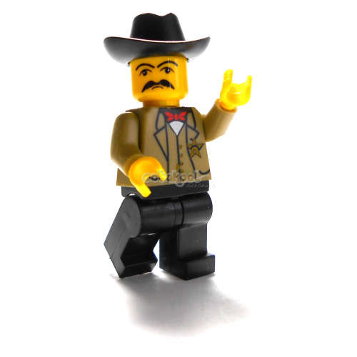 Building Blocks - Lego compatible - MiniFigure- No 4 - Sheriff
