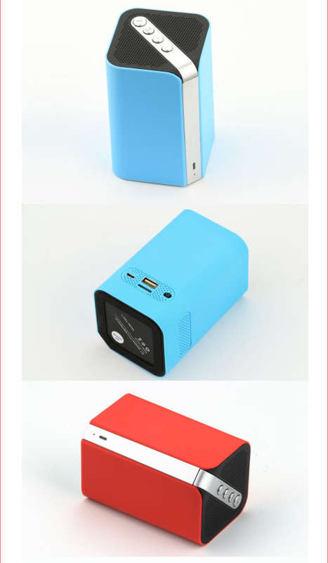 *CLEAR* TG011 -  WIRELESS SPEAKER (Blue)