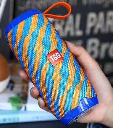 *CLEAR* TG106 Cloth Cylinder MP3 Wireless Bluetooth Speakers