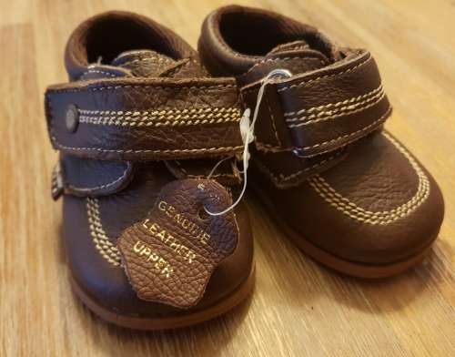 SIZE 1 - PABLOSKY BABY BOY SHOES (GENUINE LEATHER UPPER)