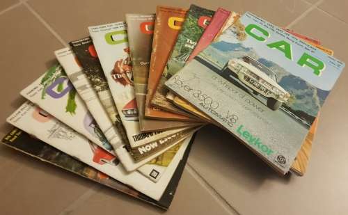 CAR MAGAZINE - 1970 FULL SET