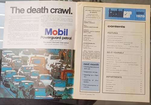 technicar magazine September 1970