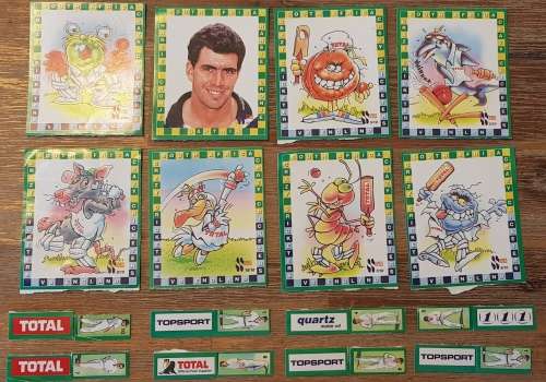 VINTAGE CRICKET STICKERS (LOT2)