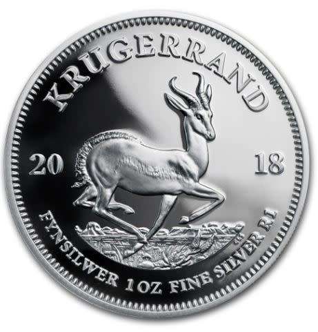 2018 Proof 1oz PURE SILVER KRUGERS ***3 x in sequence ** SEALED (BID PER KRUGER TO TAKE ALL)