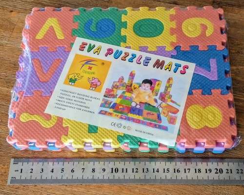 EVA Puzzle Mats (3 Sheets in a pack)