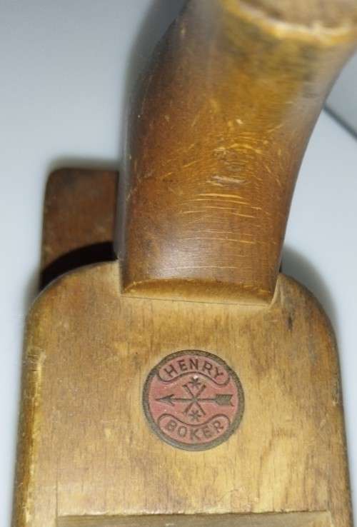 Vintage Wooden Planer - Henry Boker