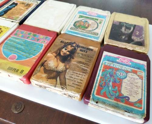 10 x Vintage Stereo 8 Tracks