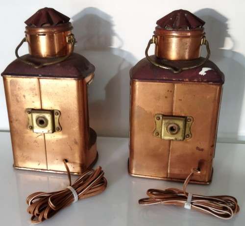 Beautiful Starboard and Portside lights. (Not Tested)