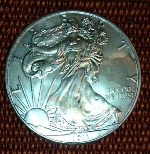 2011 - American Silver Eagle Dollars - Low R1 Start