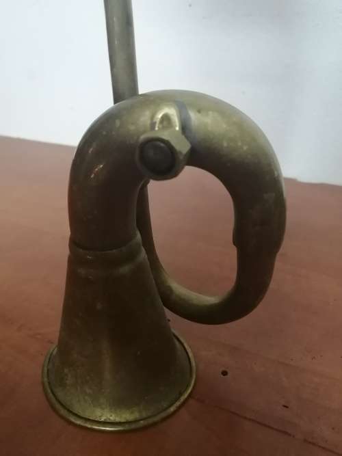 Brass hooter well used