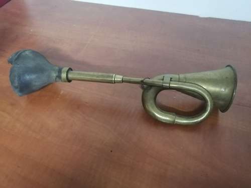 Brass hooter well used