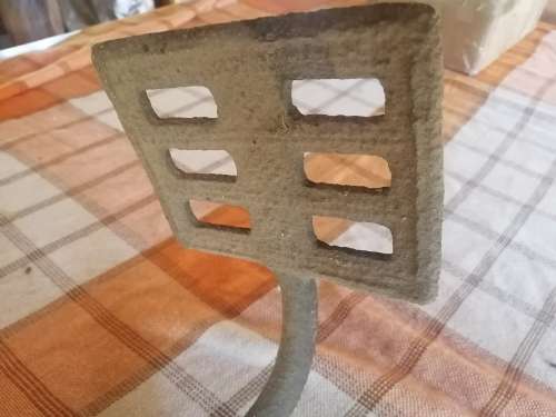 Antique horse cart steel step