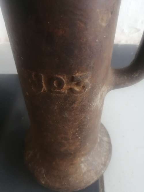 Antique ox wagon jack