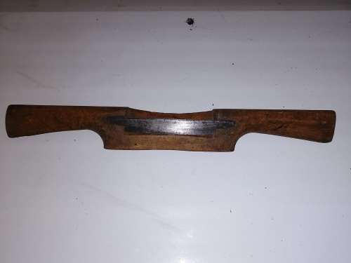 Shaving plane with wood body