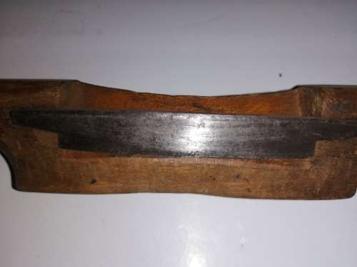 Shaving plane with wood body