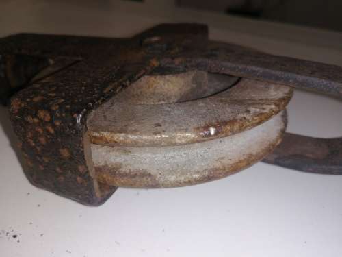 Steel pulley as per photos
